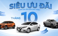 Ưu đãi lên tới 200 triệu phí và 100% trước bạ khi mua xe tại nissan tân phú