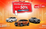 Chương trình khuyến mãi dịch tháng 11 tại nissan tân phú